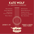 Wolf,kate - Kate Wolf 75th Birthday Concert - Music CD