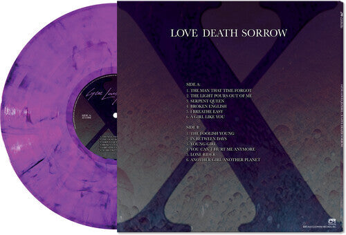 Gene Loves Jezebel - X - Love Death Sorrow [Purple Marble]
