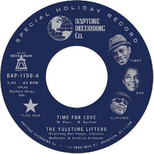 Yuletime Lifters - Time For Love / Time For Love (instrumental) - Vinyl Record