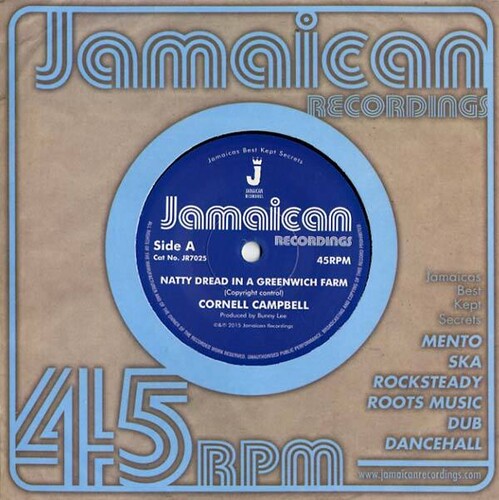 Campbell,cornell - Natty Dread In A Greenwich Farm / Version - Vinyl Record
