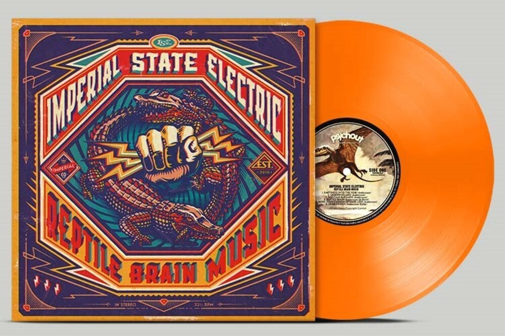 Reptile Brain Music - Orange [Colored Vinyl] (Org) Vinyl Record