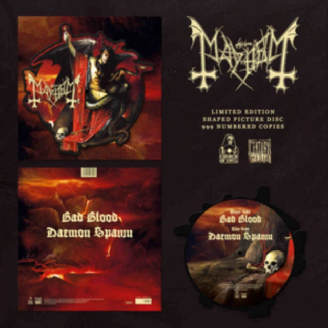 Mayhem - Bad Blood (Shaped Picture Disc) - LP Vinyl