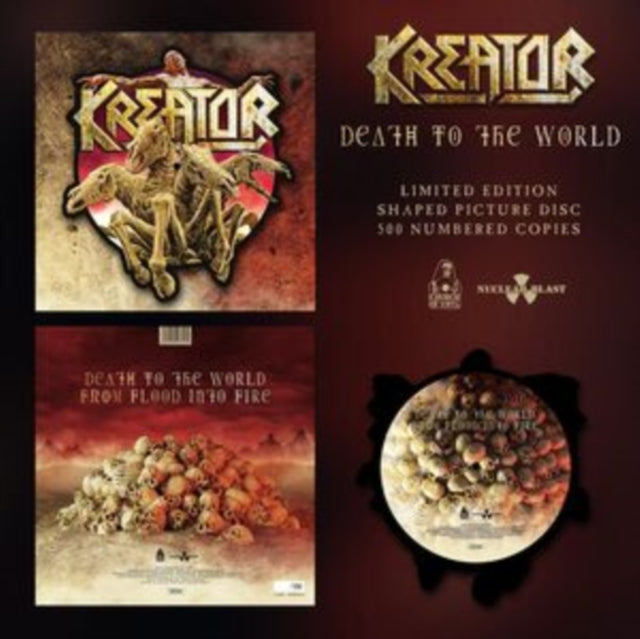 Kreator - Death To The World (Shaped Picture Disc) - 12 Inch Vinyl
