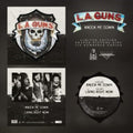 La Guns - Knock Me Down (Shaped Picture Disc) - 12 Inch Vinyl