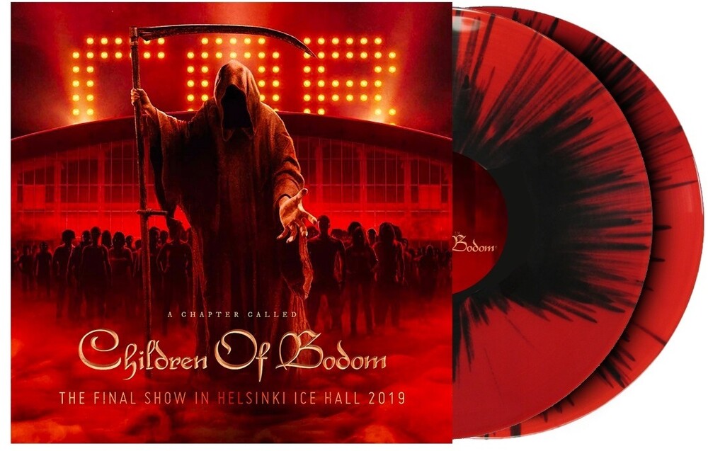 A Chapter Called Children of Bodom: Final Show in Helsinki Ice Hall 2019 [Red & Black Splatter 2LP] Vinyl Record