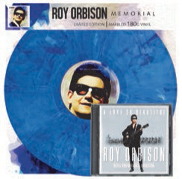 Memorial (Blue Marbled LP Vinyl) W/ A Love So Beautiful On CD & Ultimate Roy Orbison (2LP/150G/Gatefold)
