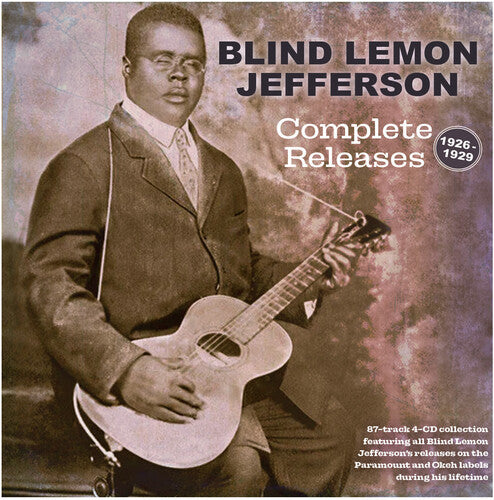Jefferson,blind Lemon - Complete Releases 1926-29 - Music CD