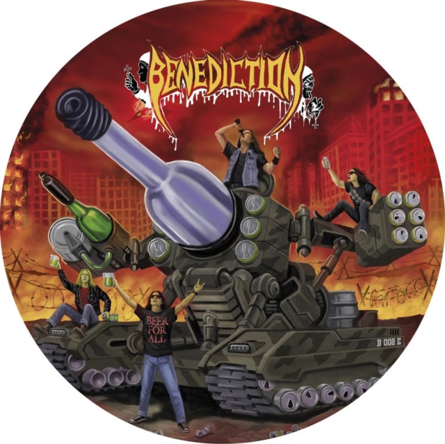 Benediction - Grotesque/Ashen Epitaph (Picture Disc) - 7 Inch Vinyl