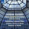 Sgambati / Damerini / Vecchia - Sinfonia Festiva (ouverture De Fete) Piano - Music CD
