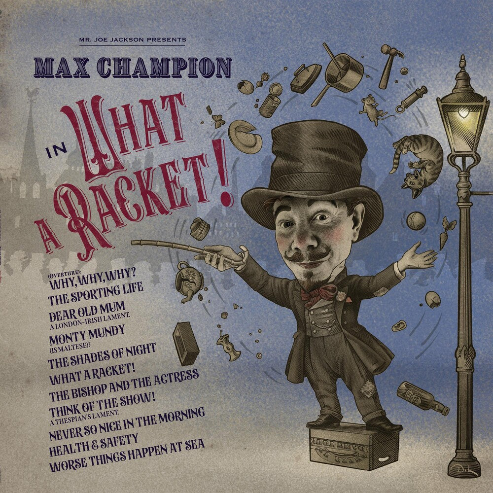 Mr. Joe Jackson presents Max Champion in 'What A Racket!' [LP] Vinyl Record