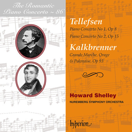 Shelley,howard - Tellefsen & Kalkbrenner: Piano Concertos - Music CD