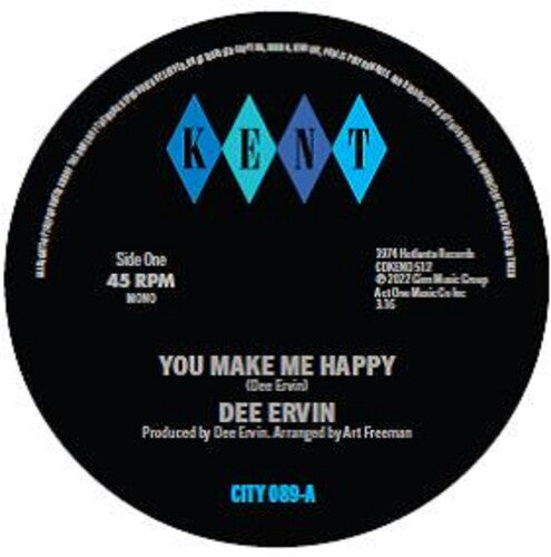 Ervin,dee - You Make Me Happy / Give Me One More Day - Vinyl Record