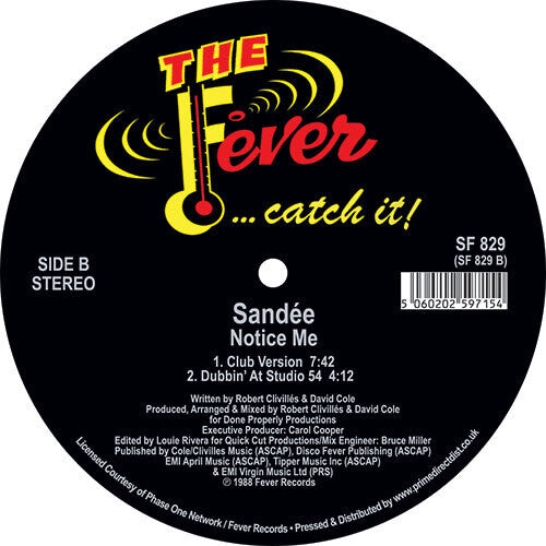 Sandee - Notice Me - Vinyl Record