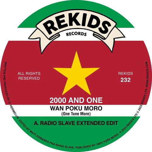 2000 And One - Wan Poku Moro (radio Slave / Riva Starr Remixes) - Vinyl Record