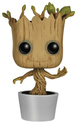 Funko Pop Marvel Guardians Of The Galaxy - Pop Marvel Guardians Of The Galaxy Dancing Groot - Collectibles