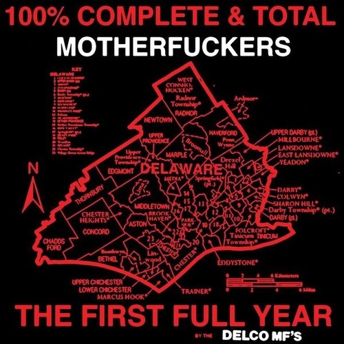 Delco Mf's - 100% Complete & Total Motherfuckers - Vinyl Record