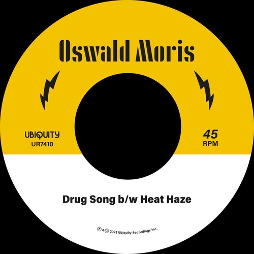 Moris,oswald - Drug Song B/w Heat Haze - Vinyl Record
