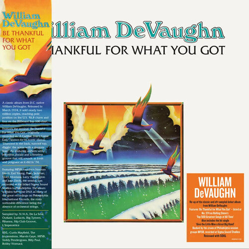 Devaughn,william - Be Thankful For What You Got - Vinyl Record