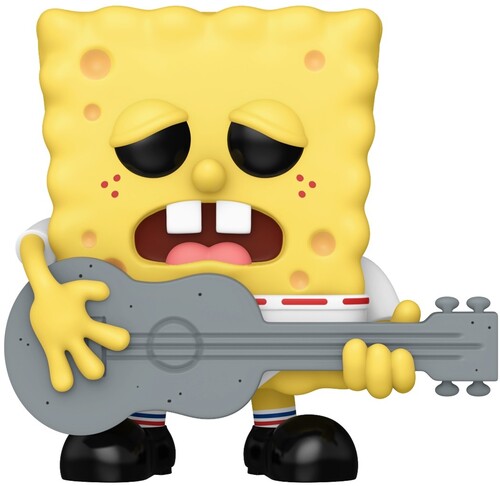 Funko Pop Television - Pop Spongebob Squarepants Spongebob W Guitar - Collectibles