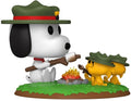 Funko Pop Deluxe - Pop Deluxe Peanuts Beagle Scouts Snoopy Camping - Collectibles
