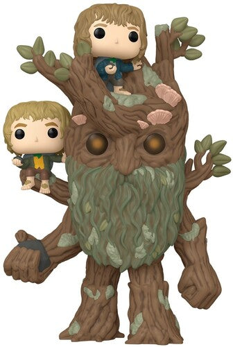 Funko Pop Super 6 Inch - Pop Super 6in Lotr Hobbit Treebeard W Mary & Pip - Collectibles