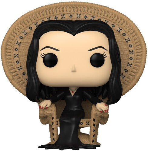 Funko Pop Deluxe - Pop Deluxe Addams Family Classic Morticia In Chair - Collectibles