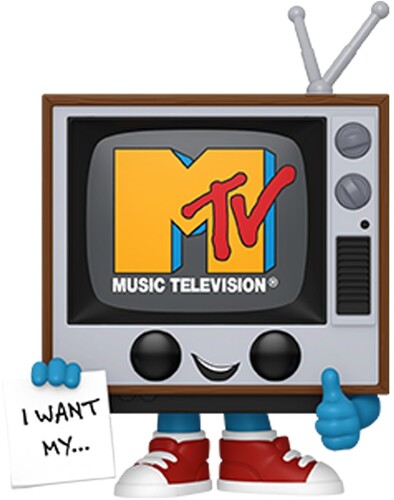 Funko Pop Television - Funko Pop Ad Icons 90s Capsule Mtv Mtv Logo - Collectibles