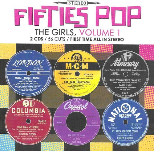 50s Pop Girls V1-54 Cuts-100% First Time / Var - 50s Pop Girls V1-54 Cuts-100% First Time / Var - Music CD
