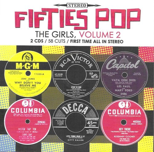 50s Pop Girls V2-54 Cuts-100% First Time / Var - 50s Pop Girls V2-54 Cuts-100% First Time / Var - Music CD