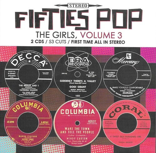 50s Pop Girls V3-54 Cuts-100% First Time / Var - 50s Pop Girls V3-54 Cuts-100% First Time / Var - Music CD