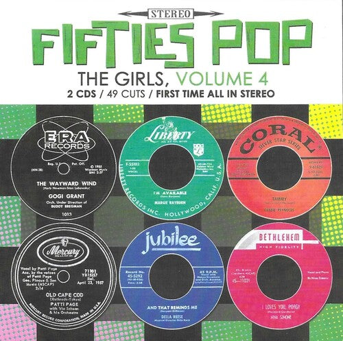 50s Pop Girls V4-49 Cuts-100% First Time / Var - 50s Pop Girls V4-49 Cuts-100% First Time / Var - Music CD