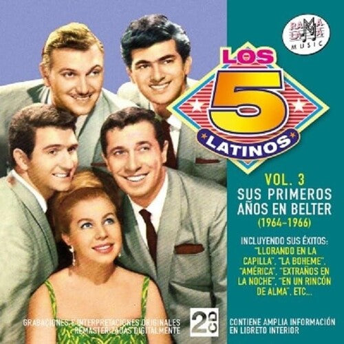 Los 5 Latinos - Su8 Primeros Anos En Belter Vol 3 - Music CD