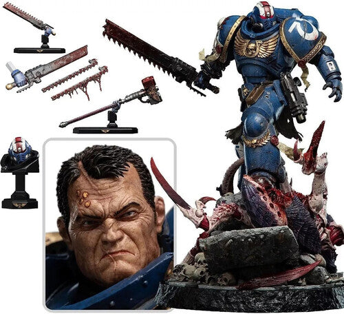 Limited Edition Polystone - Warhammer 40,000 - Lieutenant Titus (limited Ed.) - Collectibles
