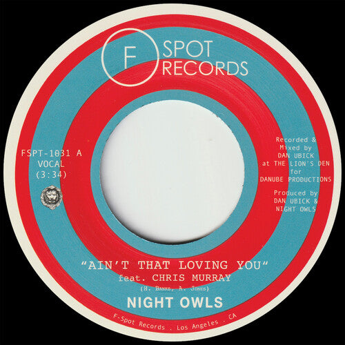 Night Owls - Ain't That Loving You B/w Are You Lonely For Me - Vinyl Record
