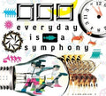 Kuchiroro (3 Squares) - Everyday Is A Symphony - Vinyl Record