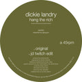 Hang The Rich [12" Vinyl] Vinyl Record