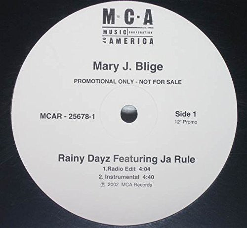 Blige,mary J. - Rainy Dayz - Vinyl Record