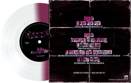 The Damned - Neat Neat Neat - Purple/white