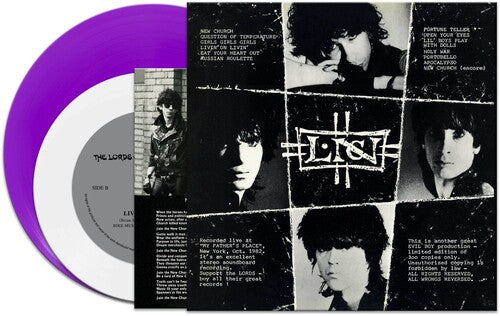 The Lords of the New Church - Open Your Eyes - Purple / White