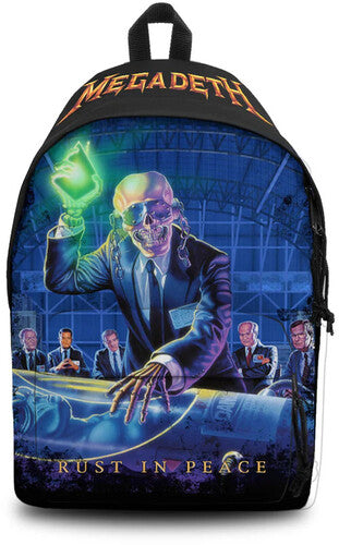 Rocksax Megadeth Rust In Peace Daypack Blk - Rocksax Megadeth Rust In Peace Daypack Blk - Special Products