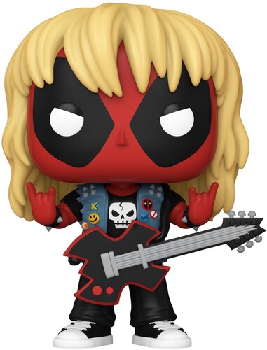 Pop Marvel - Funko Pop Marvel Deadpool Parody Metal Band - Collectibles