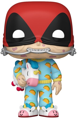 Pop Marvel - Funko Pop Marvel Deadpool Parody Sleepover - Collectibles