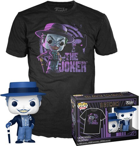 Pop & Tee Dc - Funko Pop & Tee Batman 1989 The Joker Xl - Collectibles
