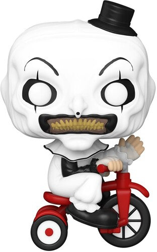 Pop Movies Terrifier - Pop Movies Terrifier Art The Clown With Bike - Collectibles