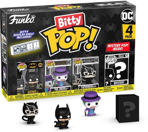 Bitty Pop Dc - Bitty Pop Batman Batman 4 Pack 85th Anniversary - Collectibles