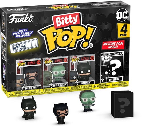 Bitty Pop Dc - Bitty Pop Batman Catwoman 4 Pack 85th Anniversary - Collectibles