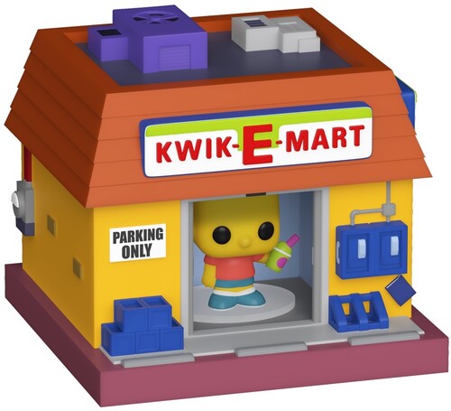 Bitty Pop Towns Simpsons - Funko Bitty Pop Town Simpsons Kwik E Mart - Collectibles
