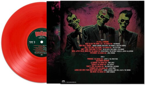 The Brains - Friends & Zombified Antics - Red