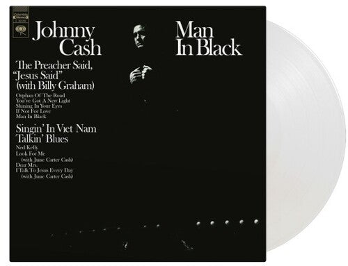 Johnny Cash - Man In Black [Crystal Clear 180-Gram]