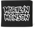 Rocksax Marilyn Manson Mm Logo Wallet Blk/wht - Rocksax Marilyn Manson Mm Logo Wallet Blk/wht - Special Products